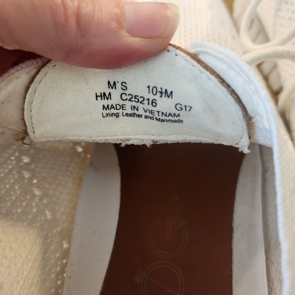 White Cole Haan Lace-Up Men's Shoes Size 10.5 - Picture 12 of 14